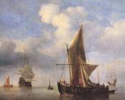 Calm Sea - 小威廉·凡·德·维尔德